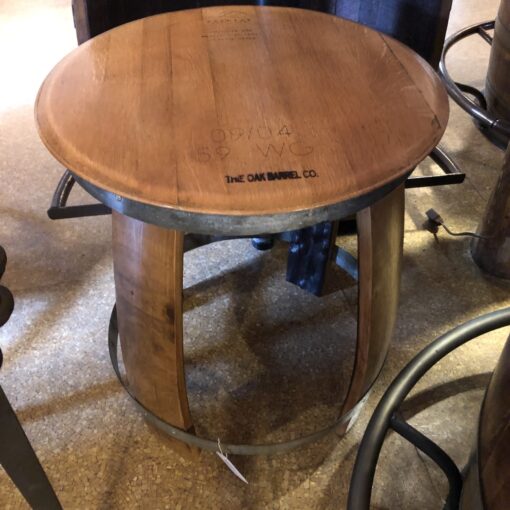 Ring Side Table (Lt. Coffee Finish)